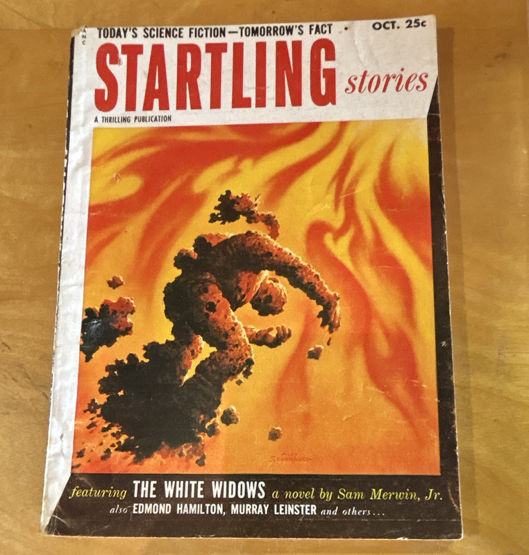 Startling Stories Magazine October Issue English Sci-Fi Merwin Hamilton Leinster
