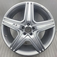 1x Alufelge 21 Zoll 9.0" 5x112 48ET Glanz Silber A1644015302 Mercedes-Benz W164 1x Alufelge 21 Zoll 9.0" 5x112 48ET Glanz Silber A1644015302 Mercedes-Benz W164