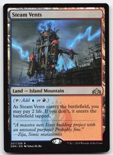Steam Vents #257 (NM) Guilds of Ravnica GRN Magic MTG