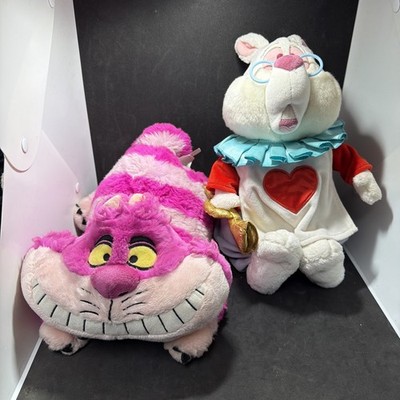 Disney Store Exclusive | Alice In Wonderland White Rabbit & Cheshire Cat