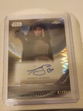 /99 Autograph 2025 Topps Star Wars Hyperspace Ivanna Sakhno as Shin Hati Auto
