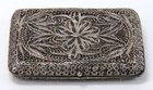 Vintage Sterling Silver Filigree Cigarette or Card Case