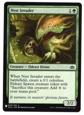 Magic The Gathering MTG Mystery Pack Karten Nest Invader