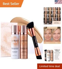 Buildable Coverage Airbrush Foundation Starter Kit - Flawless Complexion Ability