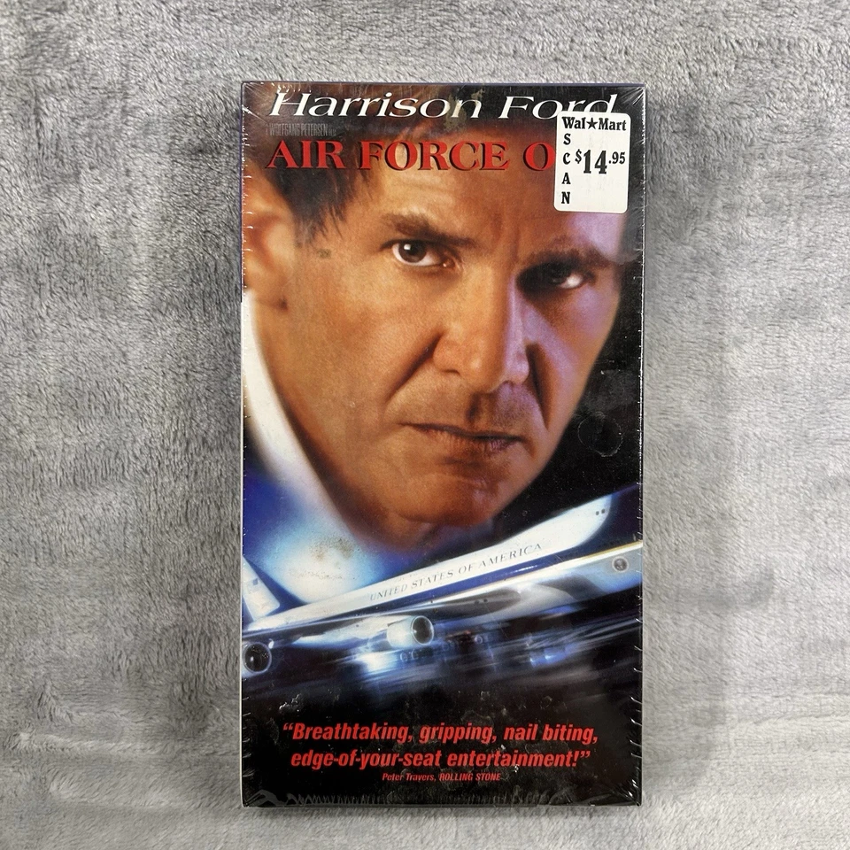 Air Force One - Sealed VHS 1997 Vintage 1st Release Collectible Harrison Ford - Image 2 of 4