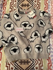 Woolrich x Target Adult Sheep Print Pullover Sweater IN HAND Large XL