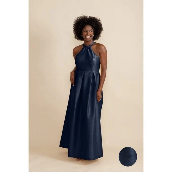 white christmas dresses Lulakate Elizabeth Dress in Embellished Shantung Black