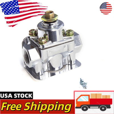 #ad 12 804 1 4 PSI Carburetor Fuel Pressure Regulator for Holley 3 8 in NPT $28.09