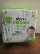 Diapers Size 3 Super Soft up to 12-Hour Leak Protection with Wetness Indicator