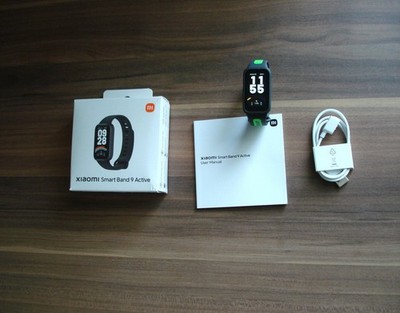 Xiaomi Watch Smart Band 9 Active schwarz black leuchtendes Armband