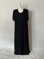 Glatter and Sims Fashion Women's 2pices Black Dress Set Size Plus’s 26 New