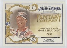 2018 Topps Allen & Ginter Fantasy Goldmine Roberto Alomar #FG-31 HOF z6b