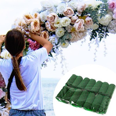 12x Blumenschaum Basis Wet Florist Blocks Hochzeitsfeier Tabletop Fresh Flower