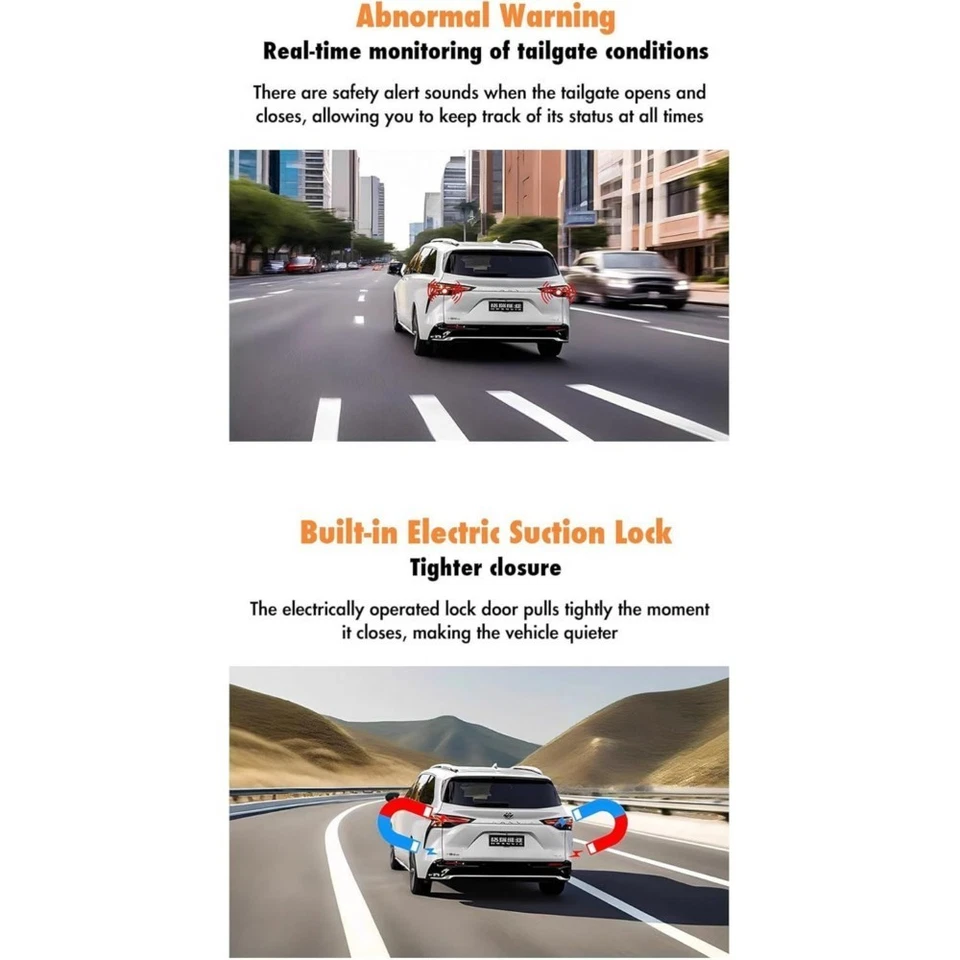 Puerta levadiza eléctrica modernización puerta trasera eléctrica elevadora para Cadillac SRX 2010-2016 Foto 4 de 4