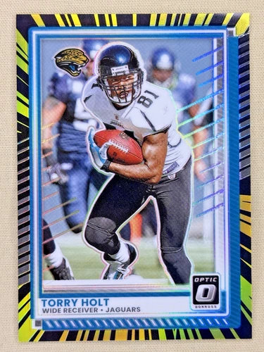 2025 Donruss Optic Football Electricity Torry Holt #91