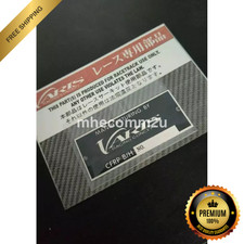 New Varis Oem Aluminium Metal Emblem Number For Carbon Hood Jdm Fast Shipping