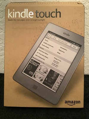 Amazon Kindle Touch (4th Gen) 4GB, Wi-Fi, 6in - Silver  Brand new, unopened