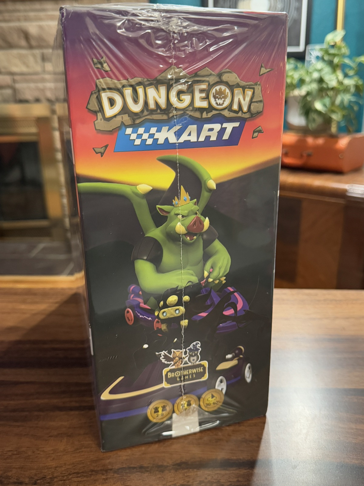 Dungeon Kart Board Game | Fast-Paced Racing Adventure NIB SEALED