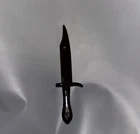 Vintage 1960s Marx Toys Johnny West Brown BOWIE KNIFE Weapon Accessory