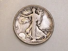1916-D 50C WALKING LIBERTY SILVER HALF DOLLAR OBVERSE MINT MARK