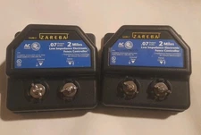 Lot Of 2 Zareba 2 Mile AC Powered Low Impedance Charger 115V07J-15 