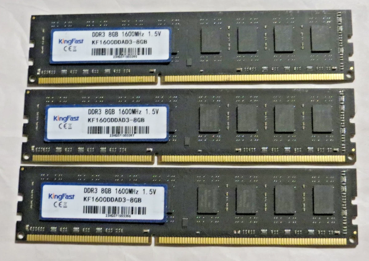 DDR3 SDRAM 24 GB Total Capacity Memory (RAM) for sale - eBay