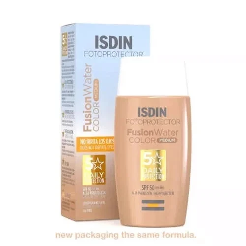 🏅FAST SHIPPING🏅 2PACK X ISDIN fotoprotector fusion water color medium SPF50