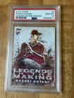 2018 Shohei Ohtani - Legends in the Making  LITM-2 Rookie Card (RC) PSA 10
