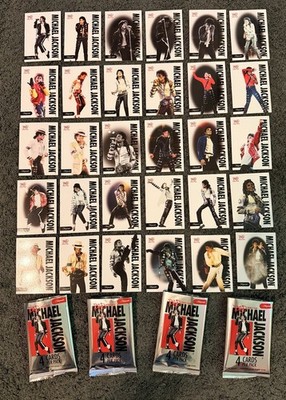 MICHAEL JACKSON Keepsake BAD WORLD TOUR / Base Set 1 - 30