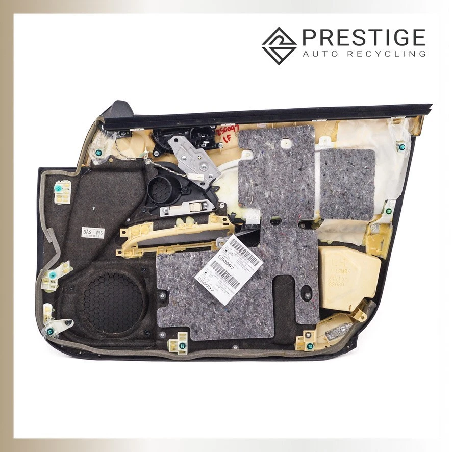 12-2013 LEXUS IS250 IS350 Door Trim Panel Cover Front Left Black 67620-53580-C4 - Image 4 of 4