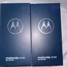 Brand New Motorola One 5G UW Ace - 64 GB - Volcanic Gray Verizon 