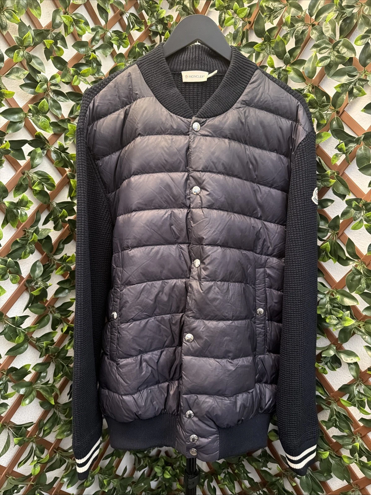 Moncler — Moncler Men's Padded Cotton Zip-Up Cardigan Size XXXL -3XL