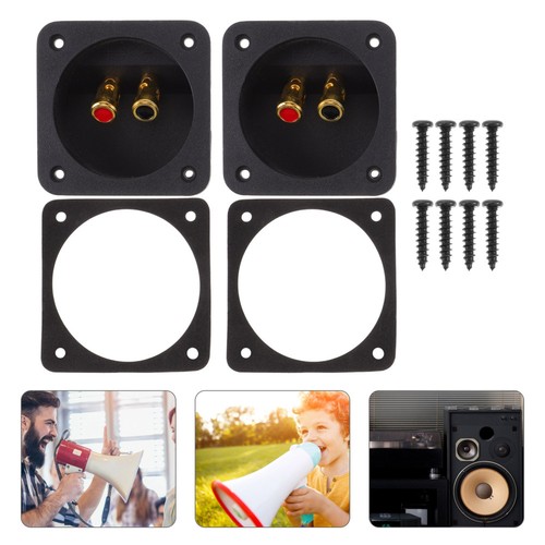 2 Pcs Speaker Box Wiring Cup Sub Terminals Electric Connectors for - 第 3/12 張圖片