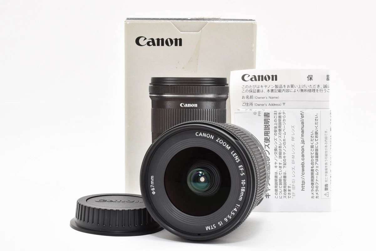 Canon EF-S 10-18mm Camera Lenses for sale | eBay