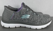 Skechers Hands Free Slip-ins Summits Dazzling Haze Comfort Shoes Womens 9 Wide