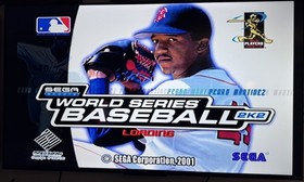World Series Baseball 2K2 (Sega Dreamcast, 2001) Tested Working