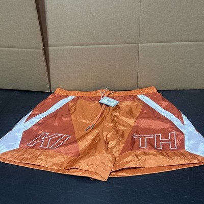 kith Washed Nylon Turbo Short - Clementine SIZE XL BRAND NWT!! | eBay