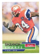 1995 SkyBox Impact NFL Football Denver Broncos Shannon Sharpe