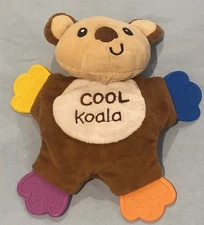 Cribmates Bear Plush Doll Teether Cool Koala Plush Crinkle Toy Brown Clean 2020