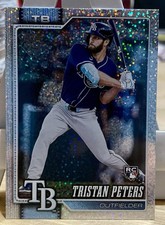 2026 Topps Series 1 Celebration Tristan Peters RC #330 Confetti Foil Rays