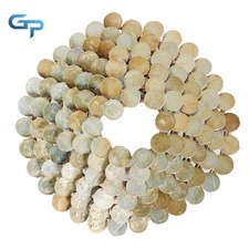 7200 Pcs 0.12Inch × 1-3/4Inch Galvanized Coil Roofing Nail 3/8Inch Head Diameter