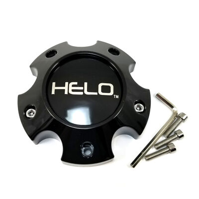 Helo Gloss Black Center Cap 5-1/4''OD Closed for HE914 HE901 1079L133HE1GB-H39