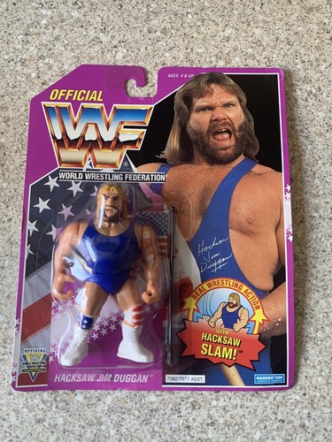 WWF Hasbro Series 9 Hacksaw Jim Duggan MOC...