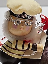 Hershey's Kurt S. Adler Elf with Chocolate Kiss Candy Christmas Ornament W/ Tags