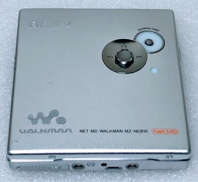 SONY ポータブルMDプレーヤー MZ-NE810 Sony MZ-NE810 Net MD Walkman Portable MiniDisc Player Hi-MD