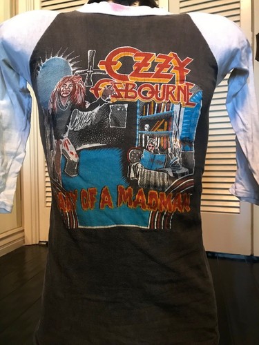 ozzy osbourne diary of a madman tour shirt