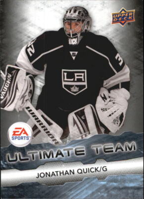 2011-12 Upper Deck EA Ultimate Team #EA15 Jonathan Quick - NM-MT