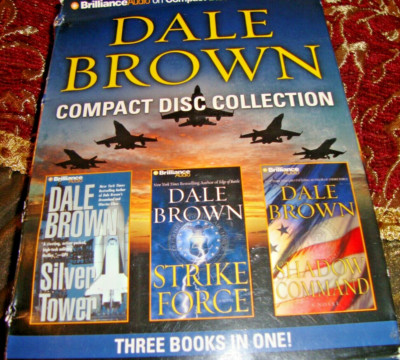 AUDIO BOOK: 'Silver Tower-Strike Force-Shadow Command' By Dale Brown 15 CDs   K5