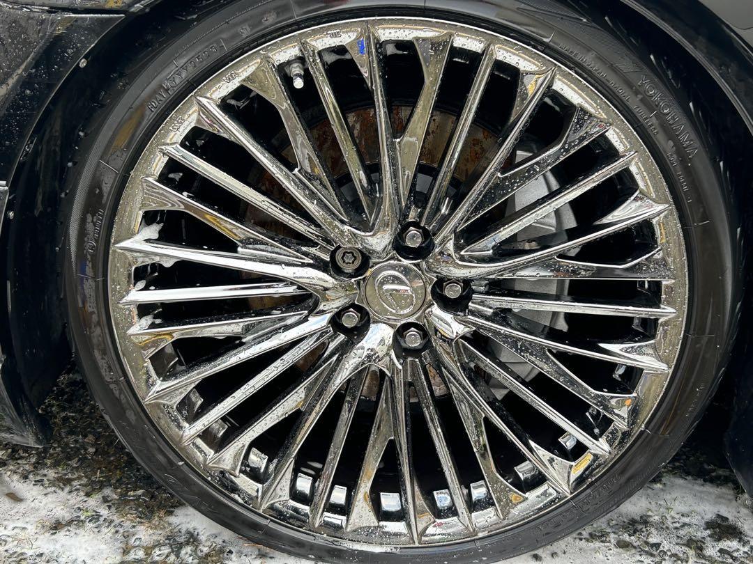 JDM WALD GENUINE LINE F001 4Wheels no tires 21x9+33 5x120 | eBay