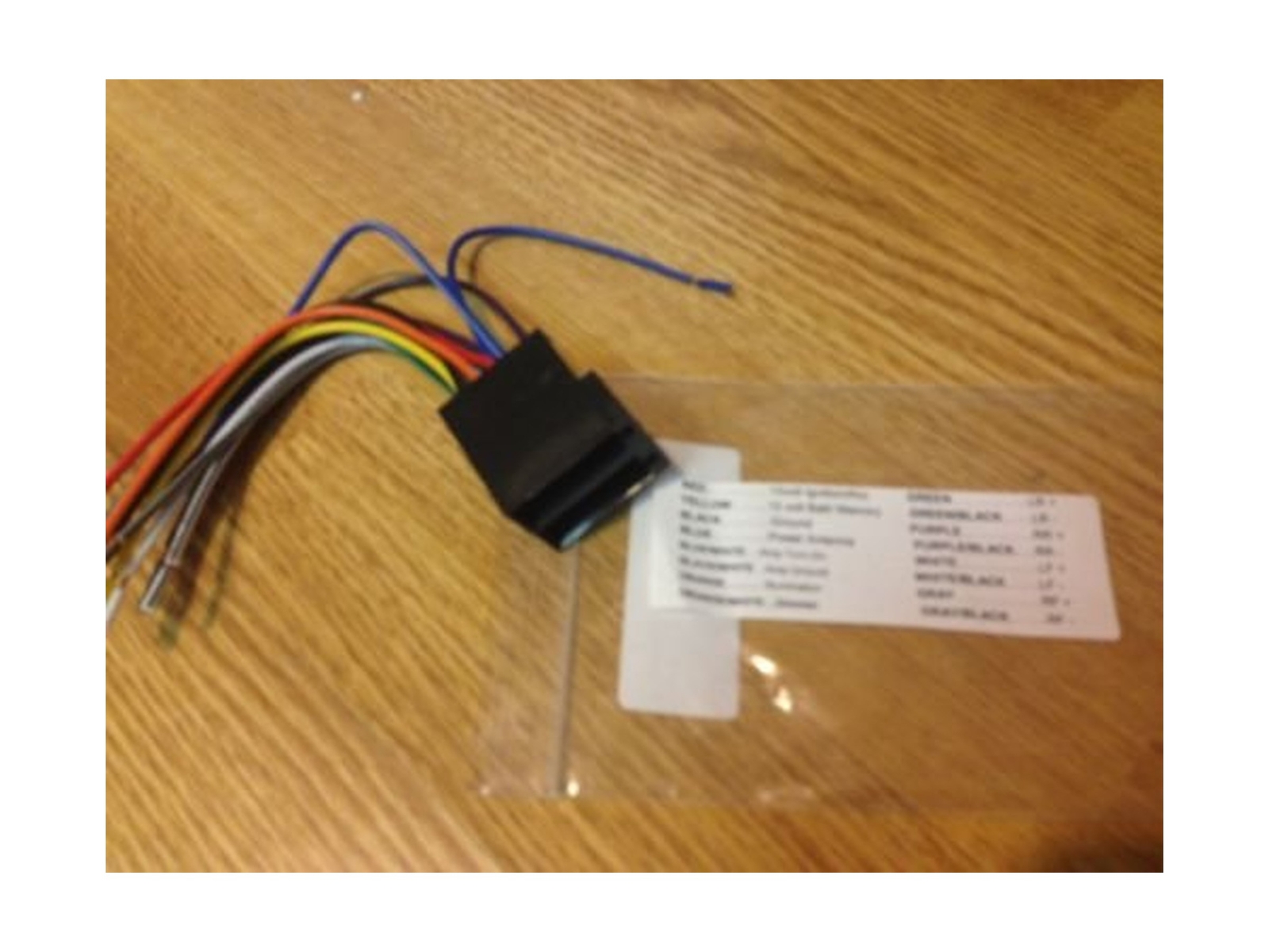 SEMI Trucks Car Stereo ISO-DIN Wiring Harness Plug and Play-image